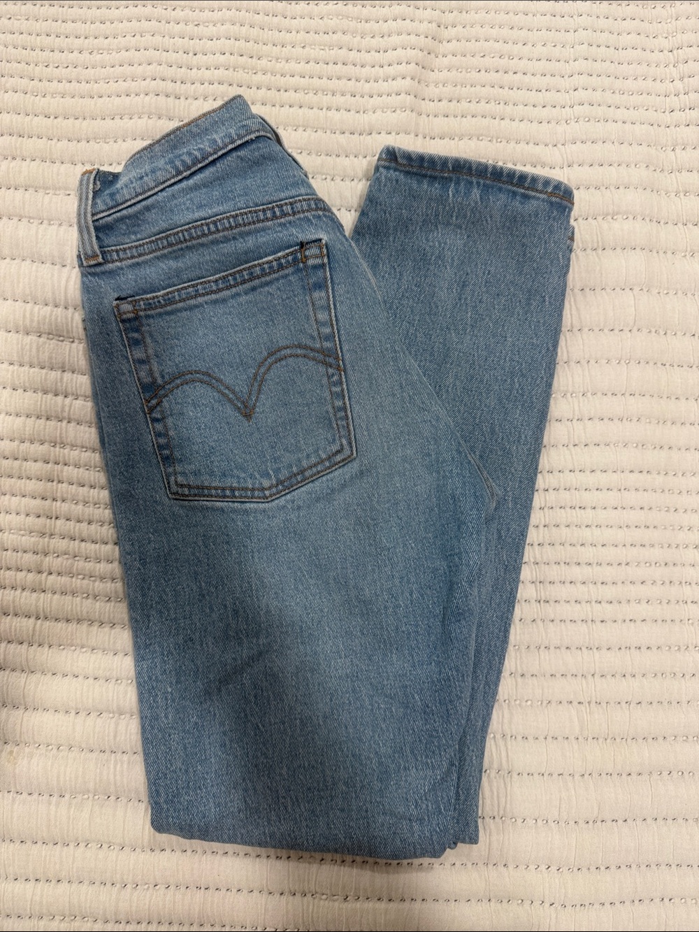Levi’s light wash jeans
